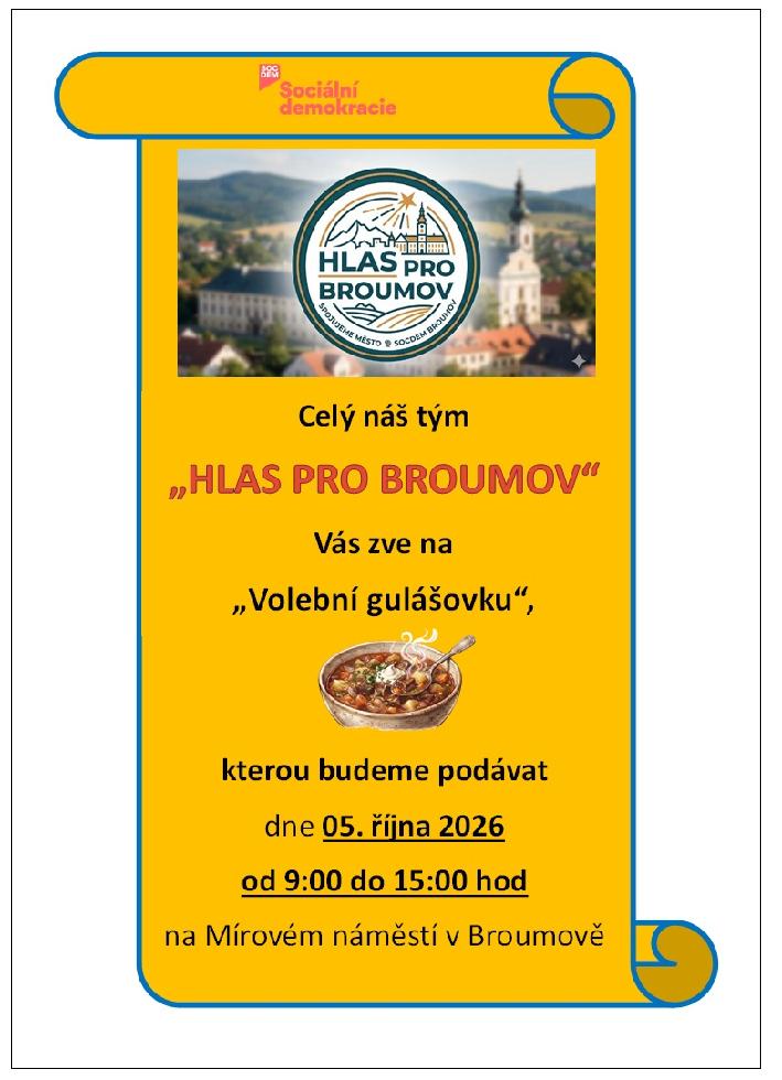 Pozvánka na guláš před volbami